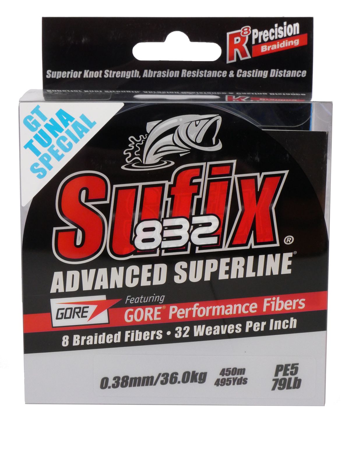 SUFIX 832 BRAID COASTAL CAMO 450M