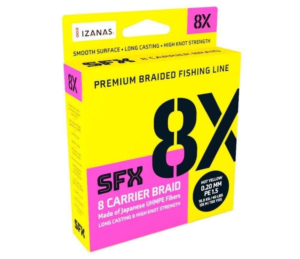 SUFIX SFX 8X HOT YELLOW 275M