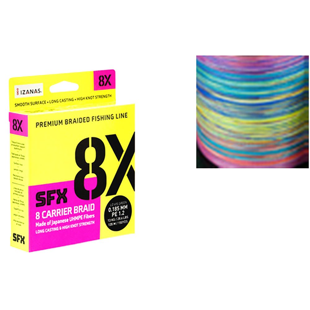 SUFIX SFX 8X MULTICOLOR 300M
