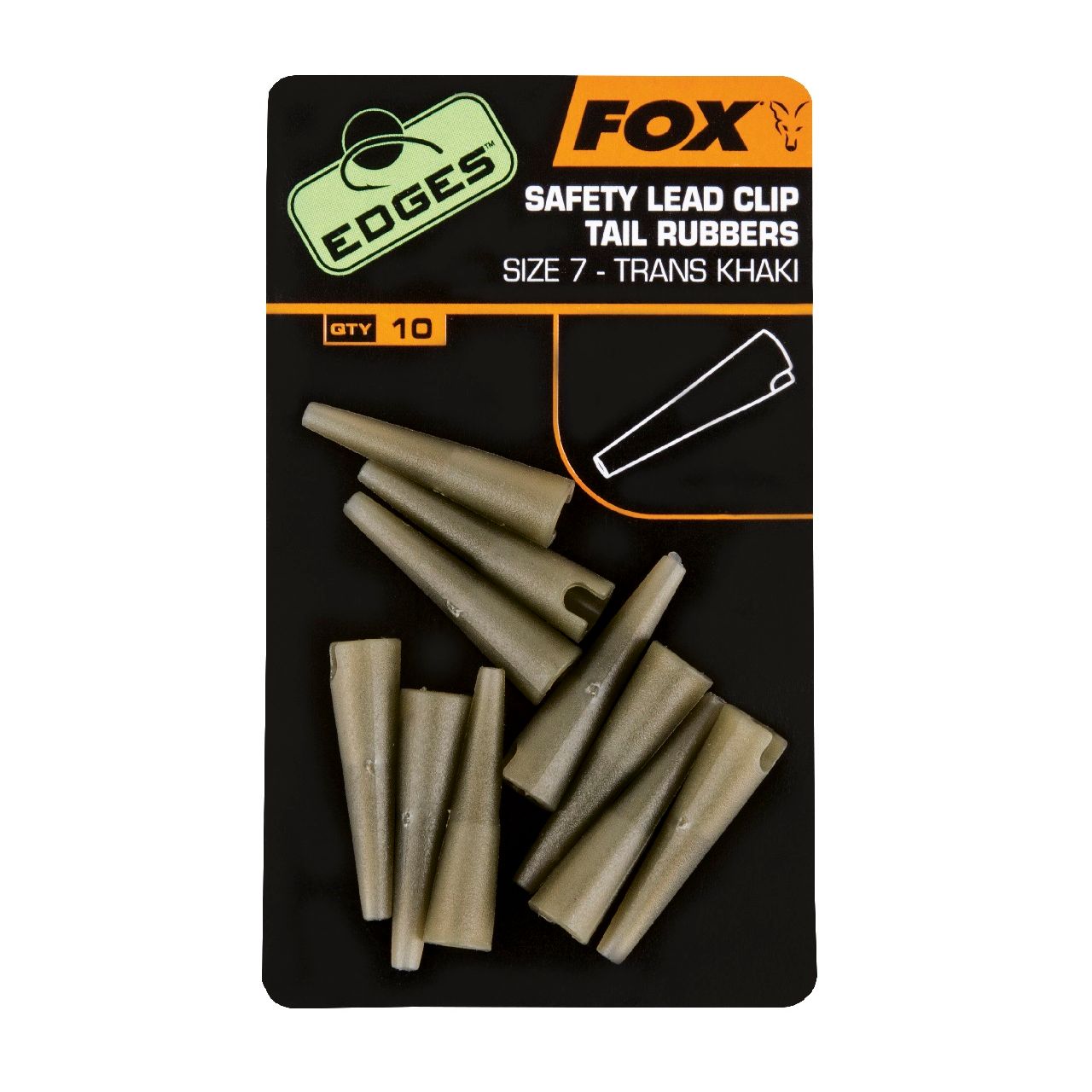 fox FOX SAFETY LEAD CLIP TAIL RUBBERS CAC478.jpg